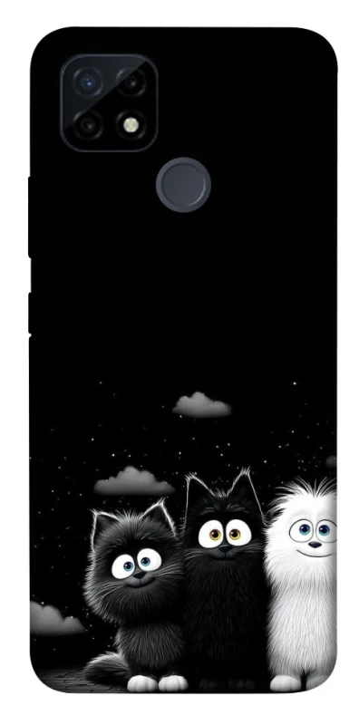 Чохол на Realme C12 Three Cats фото 1 з 1