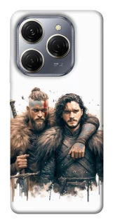 Чехол на TECNO Spark 20 Pro Ragnar and Snow фото 1 из 1