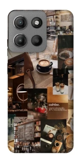 Чехол на Motorola Moto G15 Power Coffee collage ver.2 фото 1 из 1