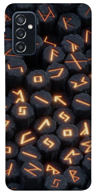 Чехол на Samsung Galaxy M52 Огненые руны фото 1 из 1