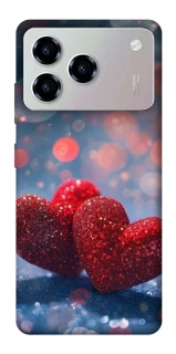 Чохол на ZTE Blade A76 Red hearts фото 1 з 1