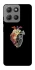 Чехол на Motorola Moto G15 Power Heart with flowers фото 1 из 1