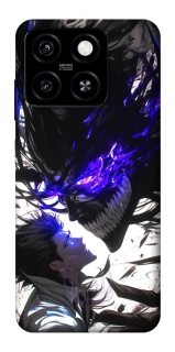 Чохол на ZTE Blade A55 4G Black soul anime фото 1 з 1