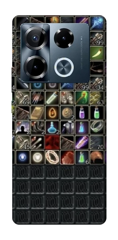 Чохол на Infinix Note 40 Pro 4G Inventory menu ver.2 фото 1 з 1