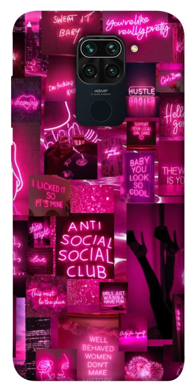 Чехол на Xiaomi Redmi Note 9 / Redmi 10X Hot collage ver.7 фото 1 из 1