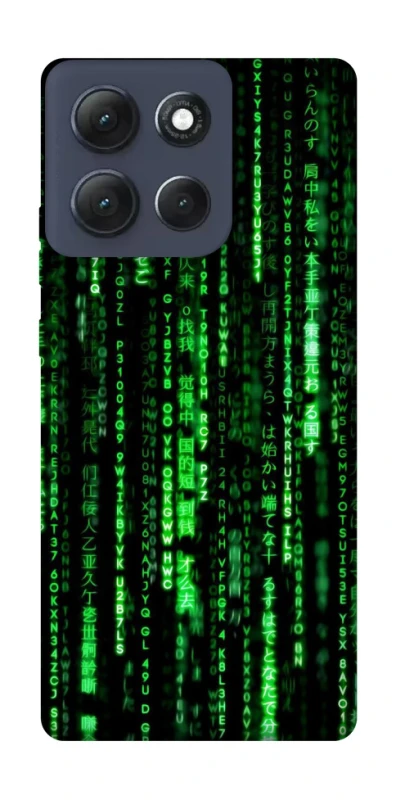 Чехол на Motorola Moto G86 Power Matrix Code фото 1 из 1