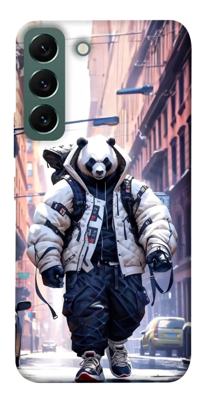 Чохол на Samsung Galaxy S22 Панда кур'єр фото 1 з 1