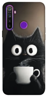 Чехол на Realme 5 morning cat фото 1 из 1