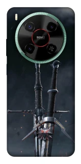 Чехол на ZTE Nubia V70 Max Мечи Ведьмака фото 1 Чехол на ZTE Nubia V70 Max Мечи Ведьмака фото 1 из 1