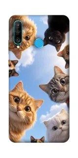 Чехол на Huawei P30 lite Cats фото 1 из 1