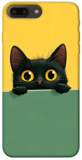 Чохол на Apple iPhone 7 plus / 8 plus Black cat v2 фото 1 з 1