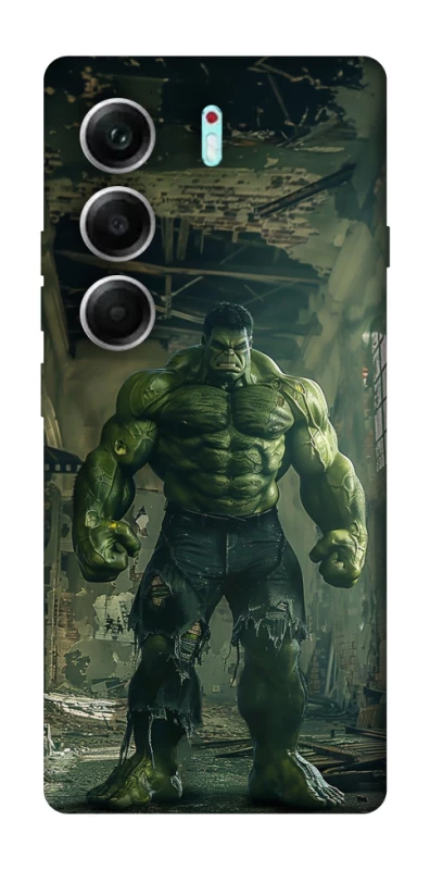 Чохол на Tecno Camon 40 Pro Angry Hulk фото 1 з 1