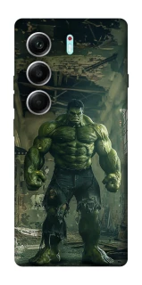 Чохол на Tecno Camon 40 Pro Angry Hulk фото 1 з 1