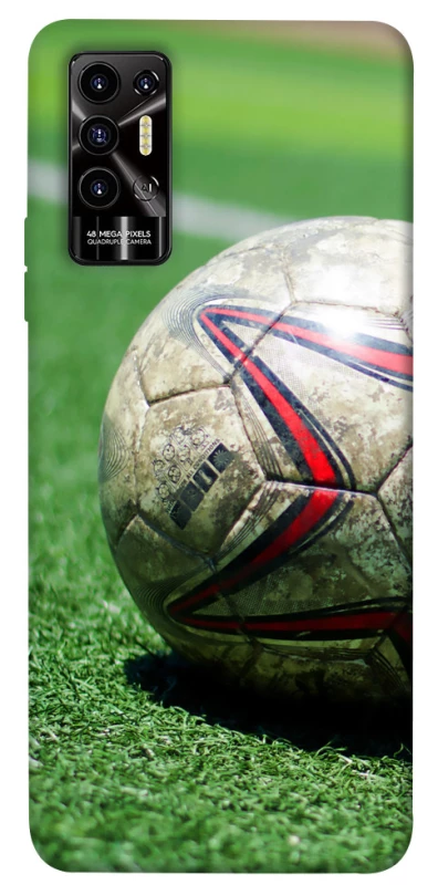 Чохол на TECNO Pova 2 (LE7n) М'яч на газоні фото 1 з 1