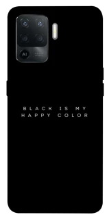 Чехол на Oppo Reno 5 Lite Black color фото 1 из 1