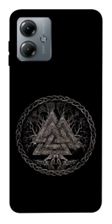 Чехол на Motorola Moto G14 Валькнут v3 фото 1 из 1