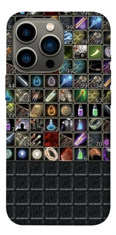 Чехол на Apple iPhone 13 Pro (6.1") Inventory menu ver.2 фото 1 из 1