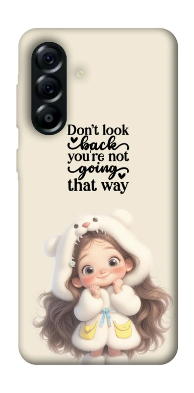 Чохол на Samsung Galaxy A57 5G Don't look back фото 1 з 1