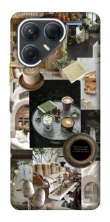 Чохол на TECNO Pova 7 Coffee collage ver.4 фото 1 з 1