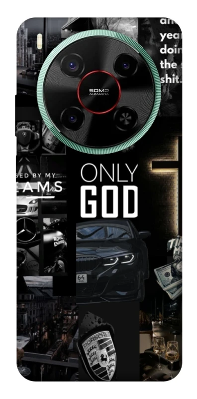 Чохол на ZTE Nubia V70 Max Only God фото 1 з 1