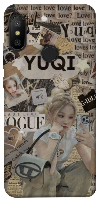 Чехол на Xiaomi Mi A2 Lite / Xiaomi Redmi 6 Pro Yuqi (G)I-DLE фото 1 из 1