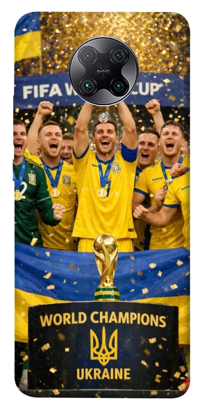 Чохол на Xiaomi Redmi K30 Pro / Poco F2 Pro UA-Football ver.5 фото 1 з 1