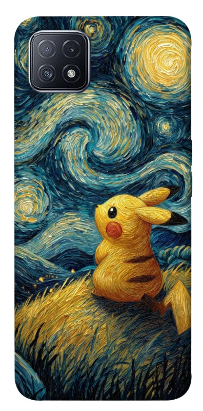 Чохол на Oppo A73 Pikachu and Van Gogh фото 1 з 1