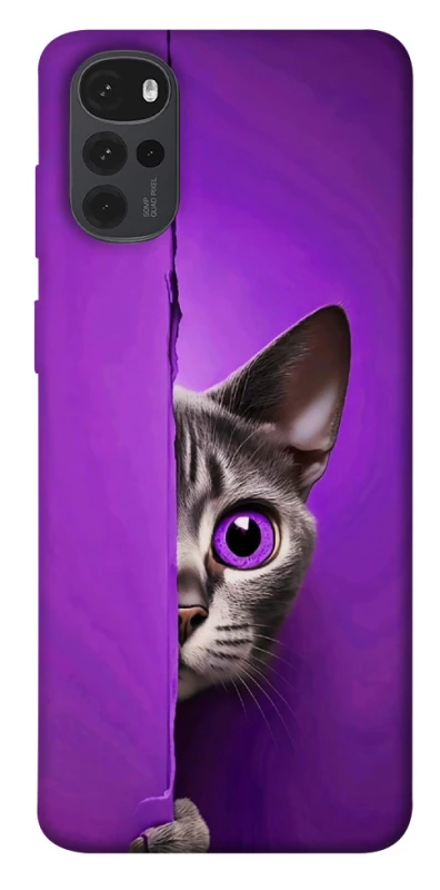 Чохол на Motorola Moto G22 Кіт-підглядач фото 1 з 1