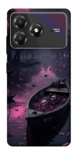 Чохол на ZTE Blade A36 Boat and flamingo фото 1 з 1
