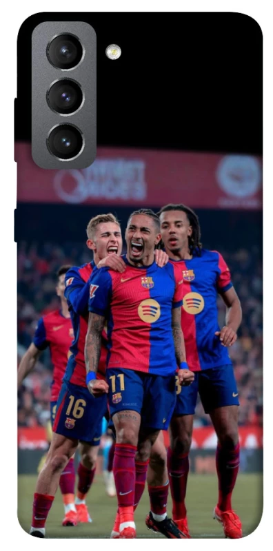 Чохол на Samsung Galaxy S21 FE FC Barcelona team фото 1 з 1