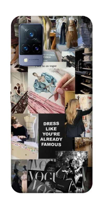 Чохол на Vivo V21 Fashion collage ver.11 фото 1 з 1