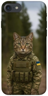 Чехол на Apple iPhone 7 / 8 (4.7") Кот защитник фото 1 из 1
