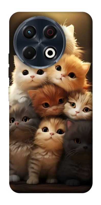 Чохол на TECNO Spark 30 Pro (KL7) Чохол Kittie Love v2 фото 1 з 1