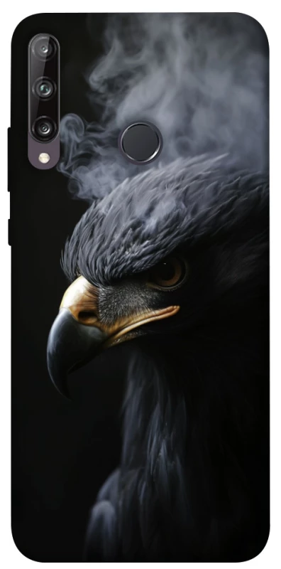 Чехол на Huawei P40 Lite E black eagle фото 1 из 1