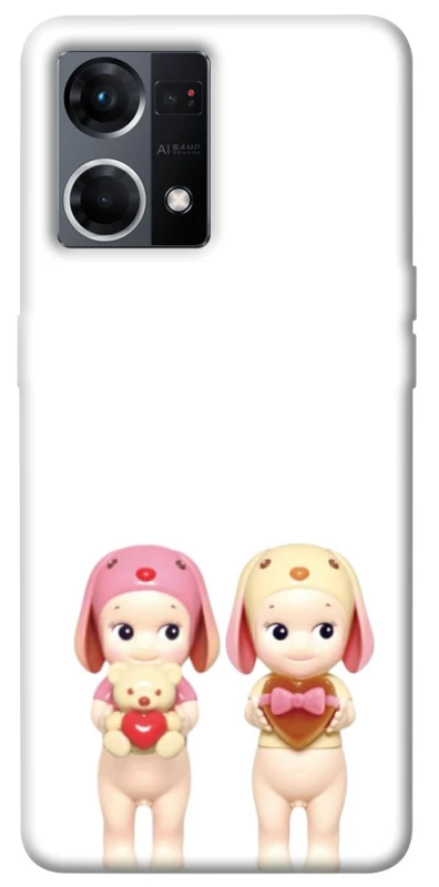 Чохол на Oppo Reno 7 4G Puppy Love Duo фото 1 з 1