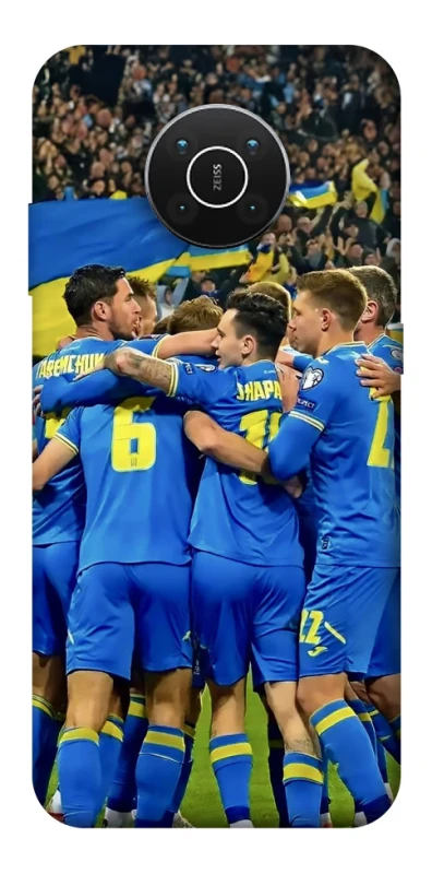 Чехол на Nokia X10 / X20 Сборная Украины v3 фото 1 из 1