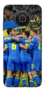 Чехол на Nokia X10 / X20 Сборная Украины v3 фото 1 из 1
