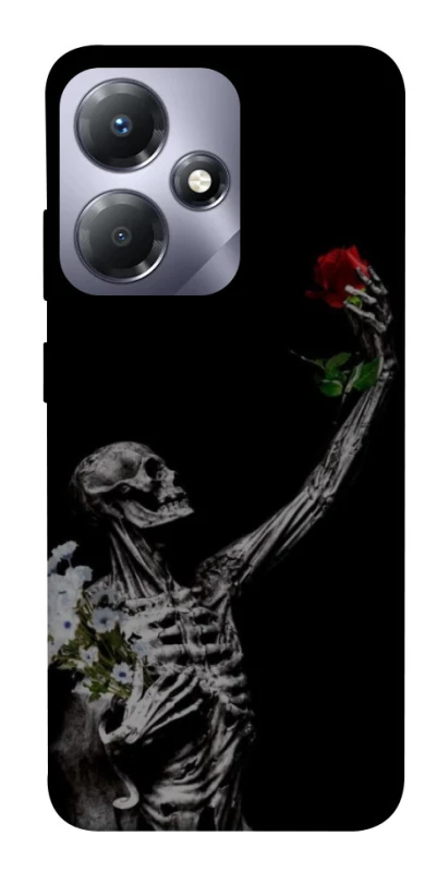 Чехол на Infinix Hot 30 Play Skeleton vs Rose фото 1 из 1