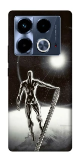 Чохол на Infinix Note 40 4G Срібний серфер фото 1 з 1