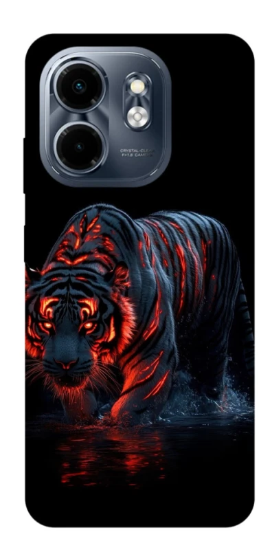 Чохол на Infinix Smart 9 4G / Hot 50i fire tiger фото 1 з 1