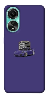 Чехол на Oppo A78 4G Porsche purple фото 1 из 1