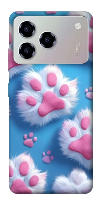 Чохол на ZTE Blade A76 Cat paw фото 1 з 1