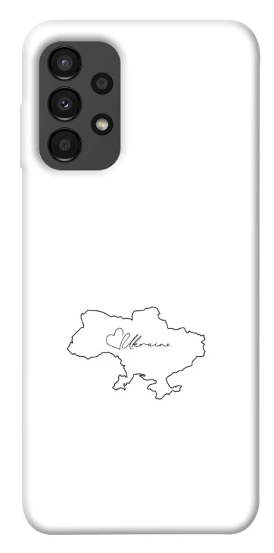 Чехол на Samsung Galaxy A13 4G Ukraine map фото 1 из 1