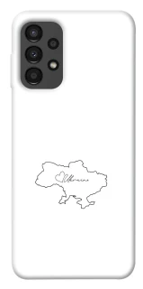 Чохол на Samsung Galaxy A13 4G Ukraine map фото 1 з 1