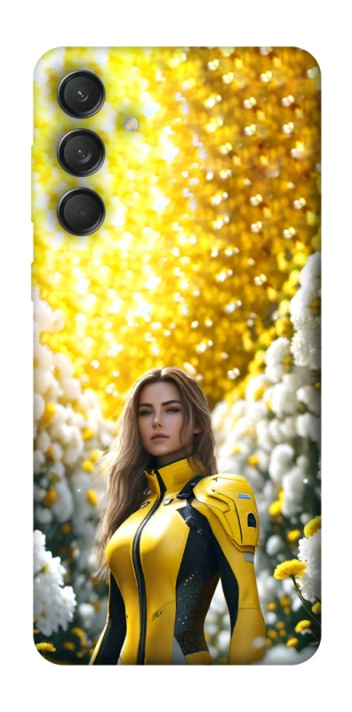 Чохол на Samsung Galaxy M55 Cyber space girl ver.2 фото 1 з 1