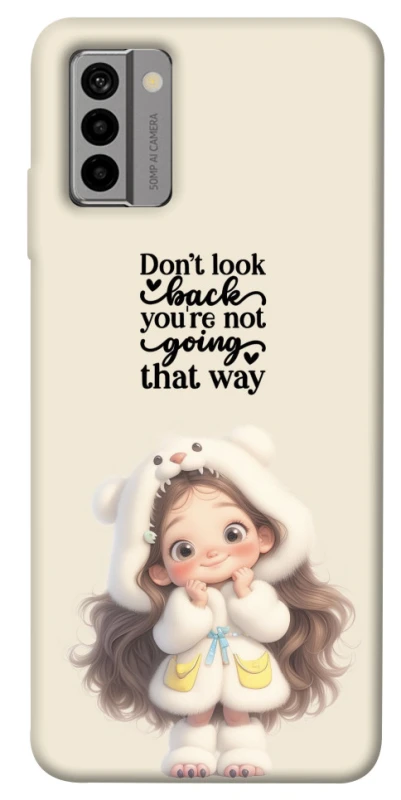 Чохол на Nokia G22 Don't look back фото 1 з 1
