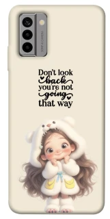 Чехол на Nokia G22 Don't look back фото 1 из 1