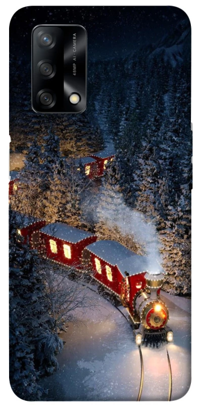 Чохол на Oppo A74 4G Новорічний v15 фото 1 з 1