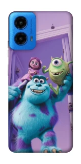 Чохол на Motorola Moto G45 Monsters friends фото 1 з 1