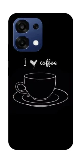 Чехол на Oppo A6 Pro 4G/5G Black coffee фото 1 из 2